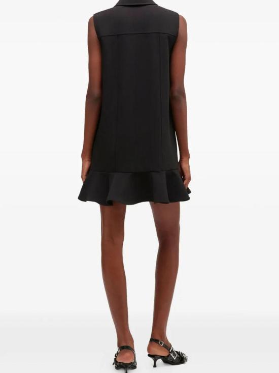 26SS 가니 트윌 수팅 미니 드레스 A1030135099 Black - GANNI