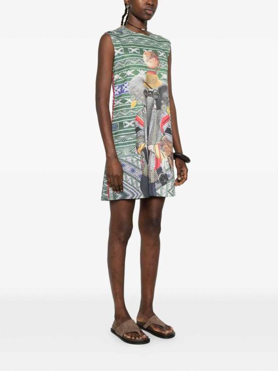 26SS THE ARTISTYLIST 미디 스커트 ELEPHANTSCUBADRESSMLT Multicolour - OTHER BRANDS