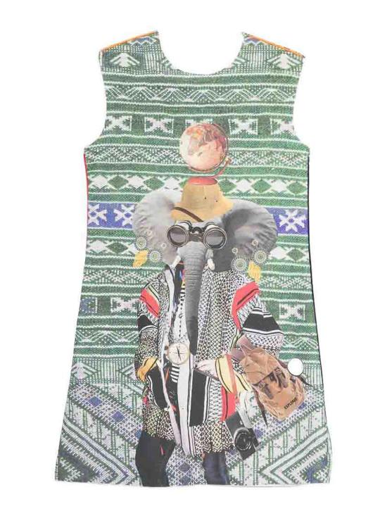 26SS THE ARTISTYLIST 미디 스커트 ELEPHANTSCUBADRESSMLT Multicolour