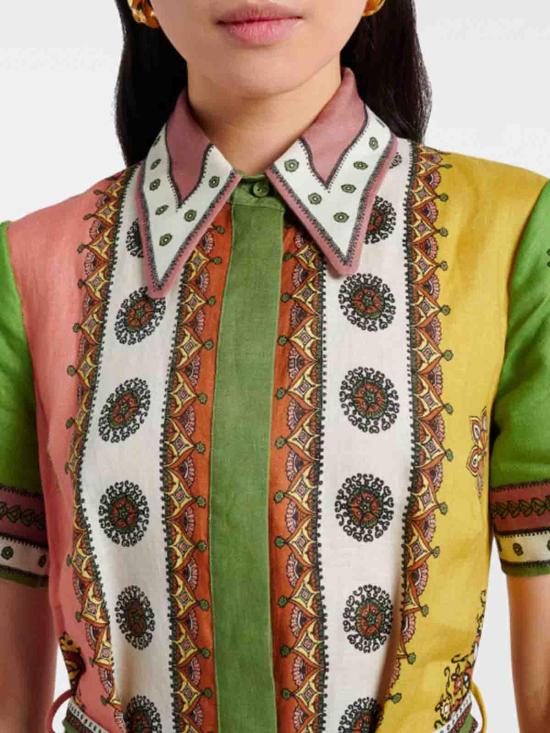 26SS 알레메 롱 원피스 6535DML Multicolour - ALEMAIS