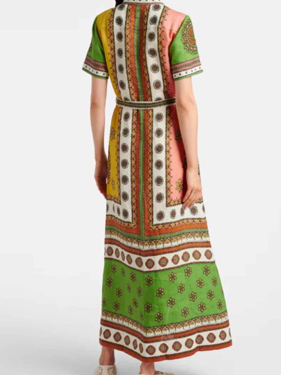 26SS 알레메 롱 원피스 6535DML Multicolour - ALEMAIS