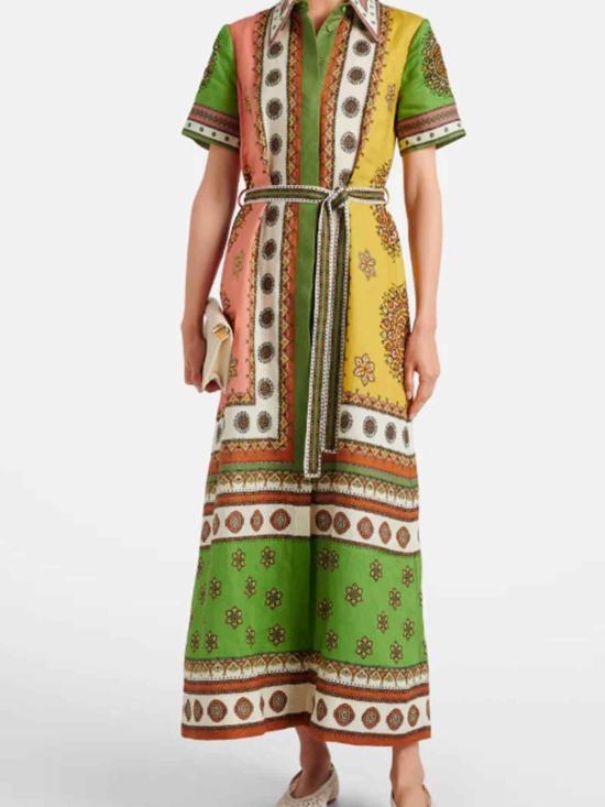 26SS 알레메 롱 원피스 6535DML Multicolour - ALEMAIS