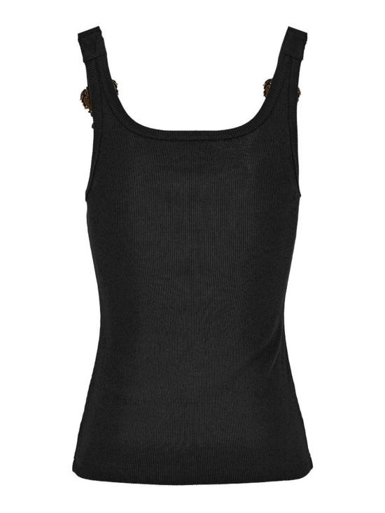 26SS 베르사체 민소매 티셔츠 80HAM619J0198899 Black - VERSACE