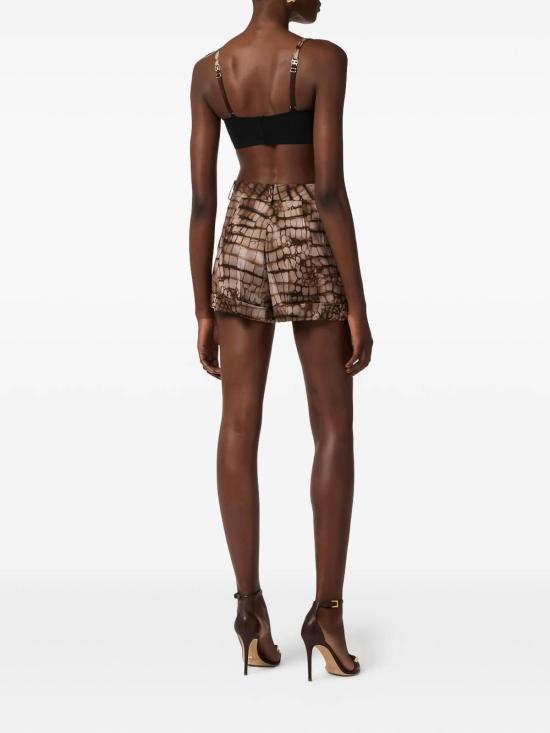 26SS 엘리자베타프랜치 숏팬츠 SH00361E2644 Brown - ELISABETTA FRANCHI