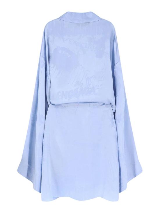 26SS 발렌시아가 미디 스커트 857327TTN105840 Blue - BALENCIAGA