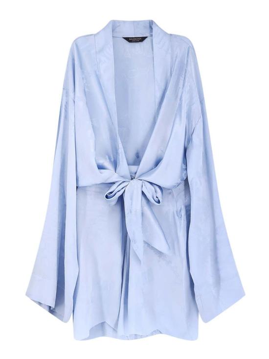 26SS 발렌시아가 미디 스커트 857327TTN105840 Blue