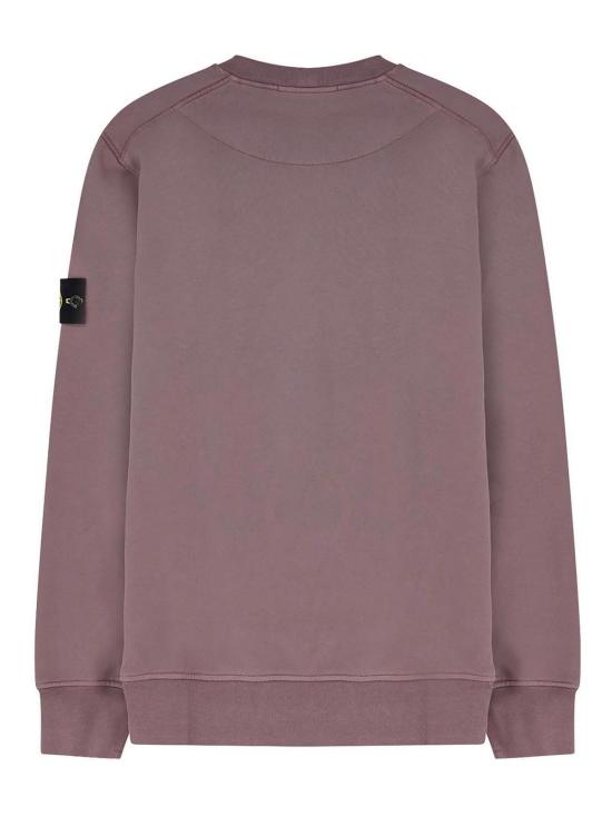 26SS 스톤 아일랜드 오가닉 코튼 플리스 레귤러 핏 크루넥 스웨트셔츠 L1S156100060S0051V008F Grey - STONE ISLAND