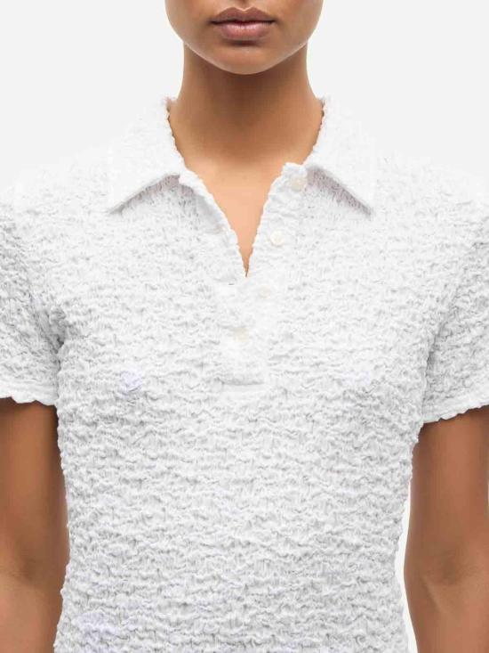 26SS 삼소앤삼소 폴로 티셔츠 F26100061 White - SAMSOE SAMSOE