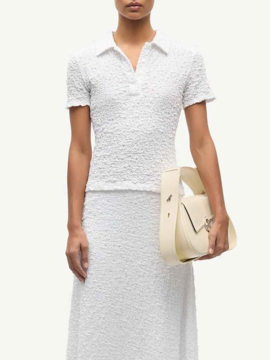 26SS 삼소앤삼소 폴로 티셔츠 F26100061 White - SAMSOE SAMSOE