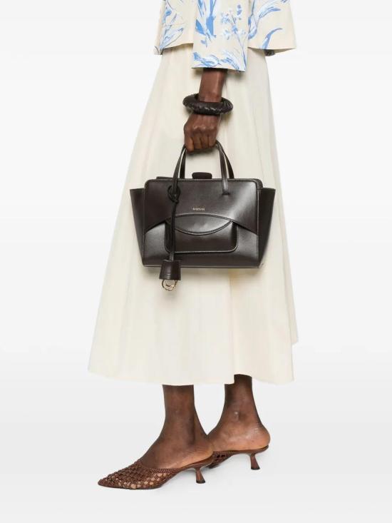 26SS 히데신스 토트백 FL12TRTMR39920 Dark Brown - HIDESINS