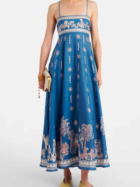 26SS 알레메 롱 원피스 6206DBL Blue - ALEMAIS