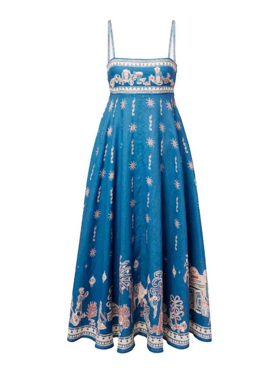 26SS 알레메 롱 원피스 6206DBL Blue