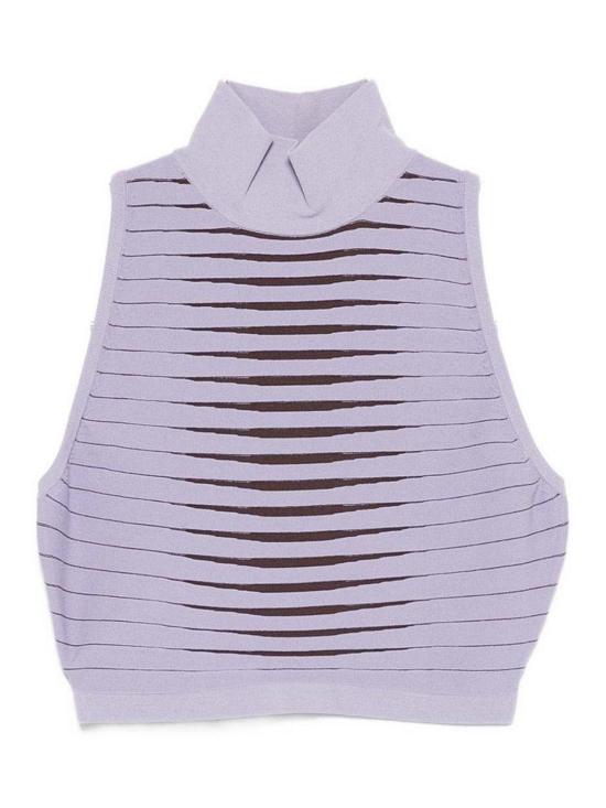 26SS 엘리자베타프랜치 민소매 티셔츠 TK70S61E2FA7 Metallic