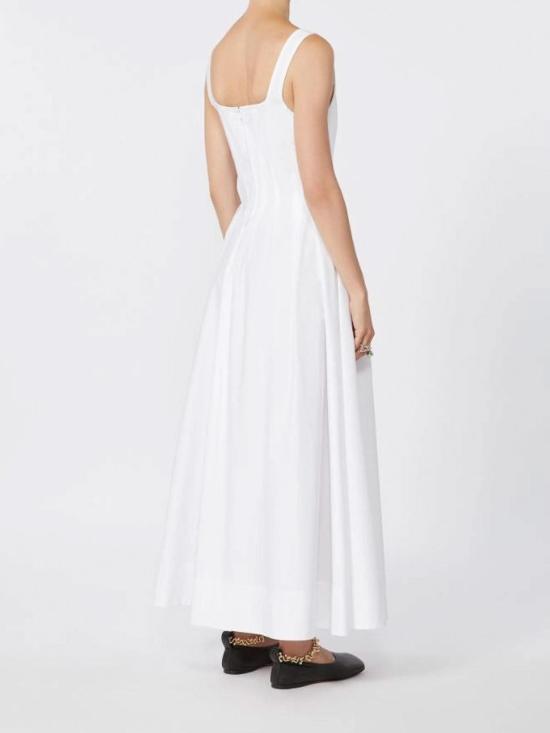 26SS 스포트막스 롱 원피스 261222E15 White - SPORTMAX