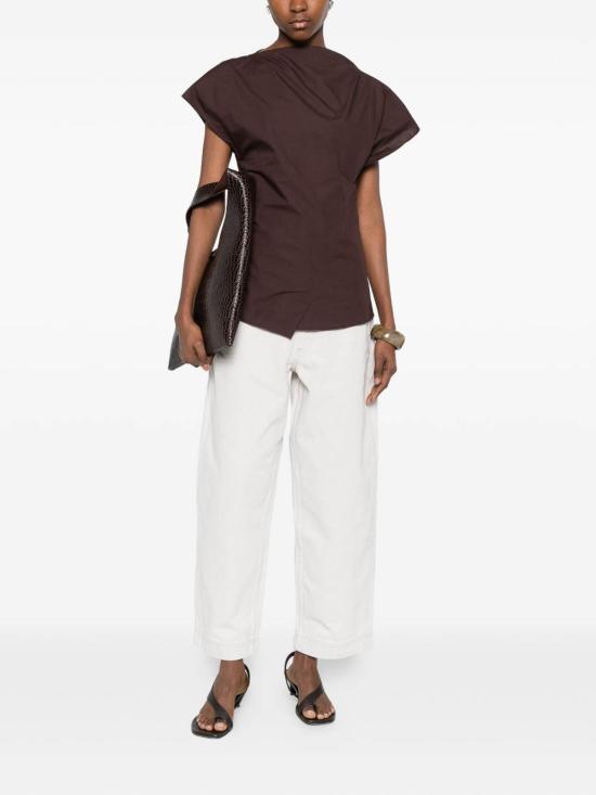 26SS 쉐르 반팔 티셔츠 CHE0690FEDORAFEDORAMAR68 Brown - SOEUR