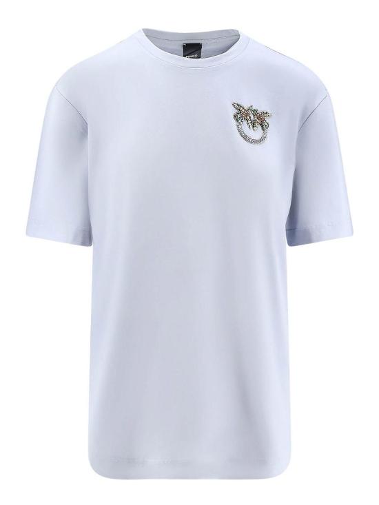 26SS 핑코 반팔 티셔츠 105526A33FE87 Blue