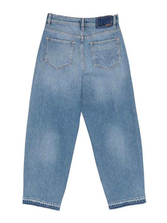 26SS 핑코 스트레이트 팬츠 103857A3E1ESTELLEPJF Blue - PINKO