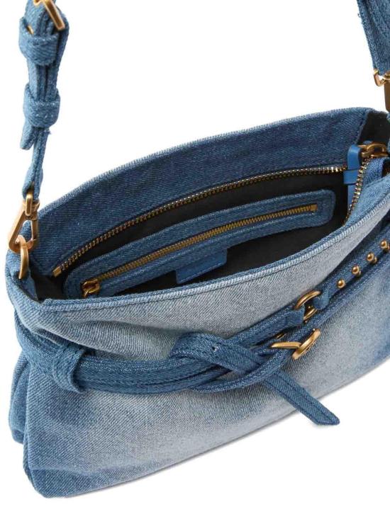 26SS 핑코 숄더백 106177A31GPJDQ Blue - PINKO