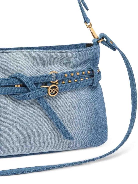 26SS 핑코 숄더백 106177A31GPJDQ Blue - PINKO