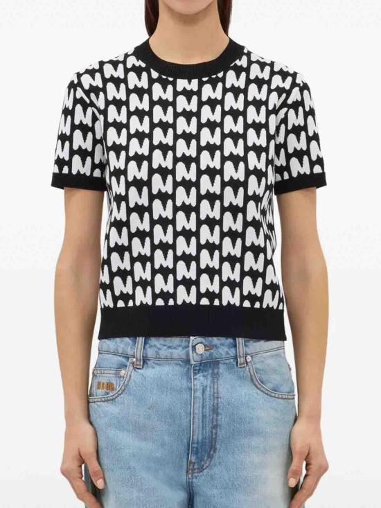 26SS 엠에스지엠 반팔 티셔츠 4041MDM20526729899 Black - MSGM