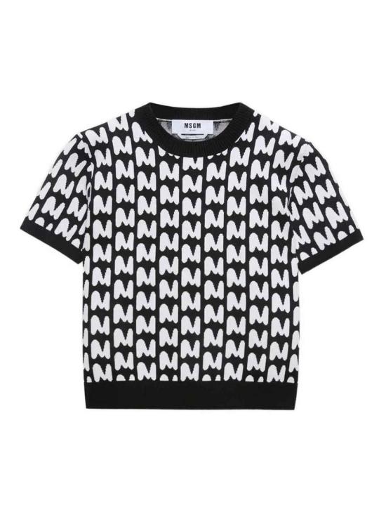 26SS 엠에스지엠 반팔 티셔츠 4041MDM20526729899 Black