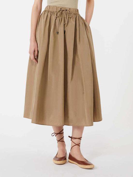 26SS 막스마라 미디 스커트 2611101032600055 Light Brown - MAX MARA