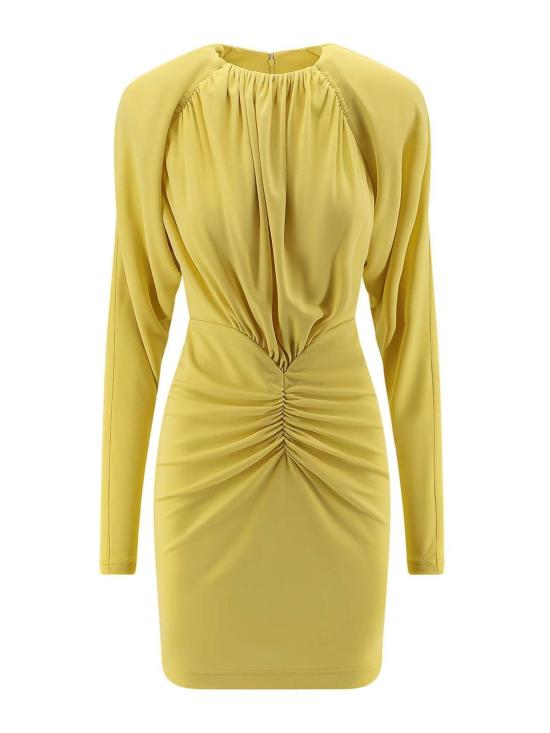 26SS 스텔라 맥카트니 미디 스커트 6A06393GU3017205 Yellow