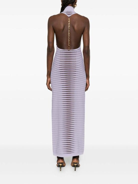 26SS 엘리자베타프랜치 롱 원피스 AM98S61E2FA7 Metallic - ELISABETTA FRANCHI