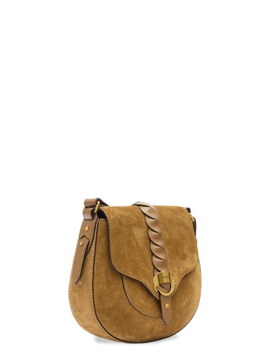 26SS 이자벨마랑 알타이 스웨이드 가죽 스몰 숄더백 BF0099FAC2C21M50TA Beige - ISABEL MARANT