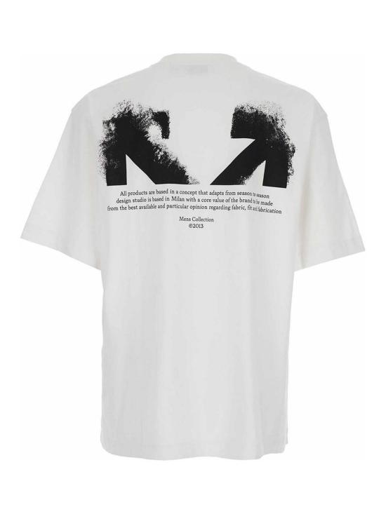 26SS 오프화이트 반팔 티셔츠 44MAA120S26J008100 White - OFF WHITE