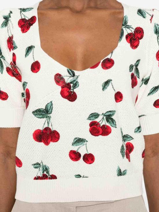 26SS 트윈셋 반팔 티셔츠 261TT324313501 White - TWINSET