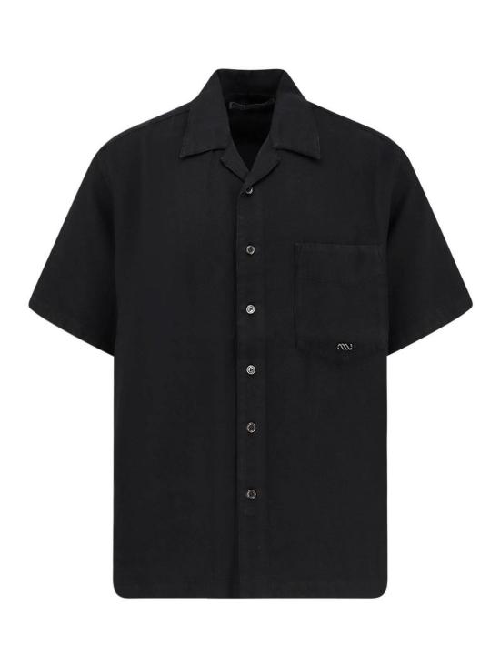 26SS MASSIMO OSTI STUDIO 반팔 셔츠 20MMSH301A110638O999 Black