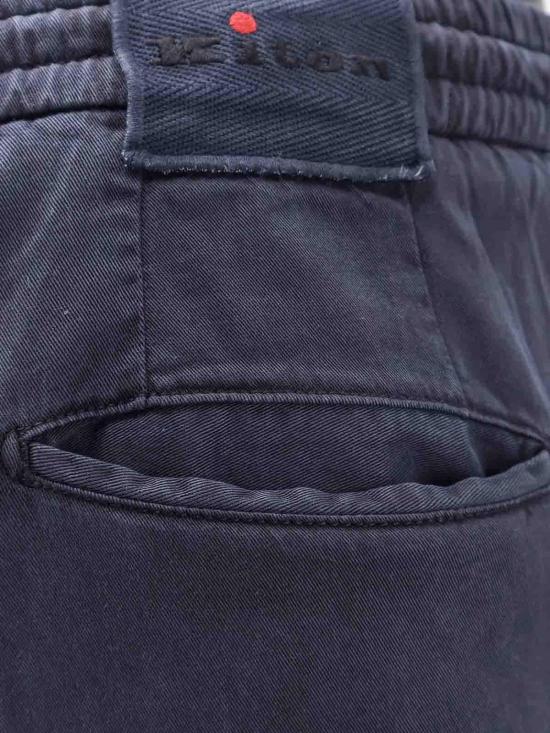 26SS 키톤 스트레이트 팬츠 UPLACK0606H01 Blue - KITON