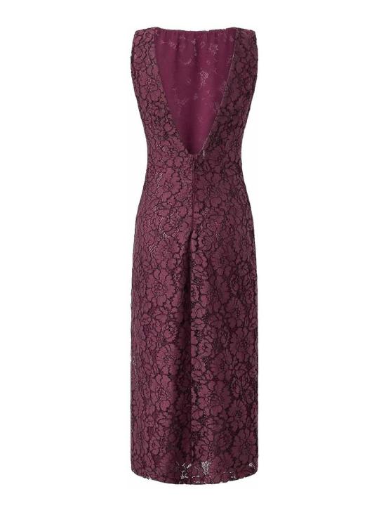 26SS 핑코 미디 스커트 106588A330R57 Dark Red - PINKO