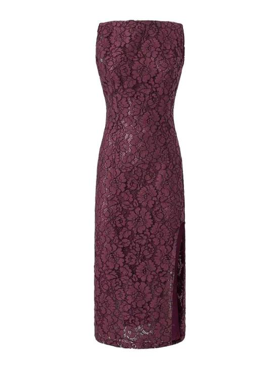 26SS 핑코 미디 스커트 106588A330R57 Dark Red