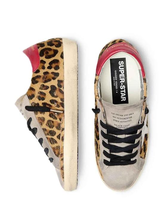 26SS 골든구스 SUPER STAR 슈퍼 스타 클래식 스니커즈 GWF00101F0810315868 Red - GOLDEN GOOSE