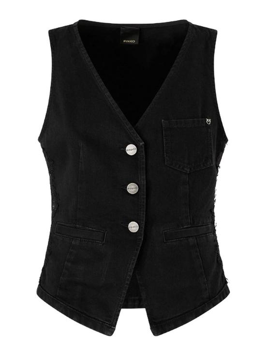 26SS 핑코 베스트 106424A33VZ99 Black