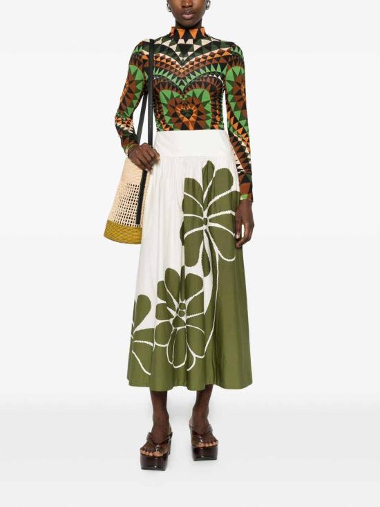 26SS 팜 리오 블라우스 35113326059 Green - FARM RIO