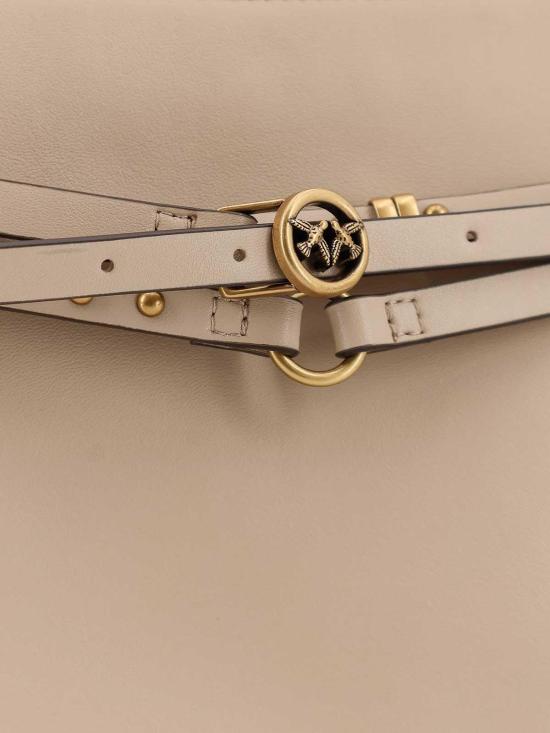 26SS 핑코 벨트백 106176A0QOC50Q Beige - PINKO