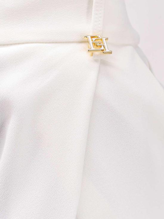 26SS 엘리자베타프랜치 스트레이트 팬츠 PA16761E2360 White - ELISABETTA FRANCHI