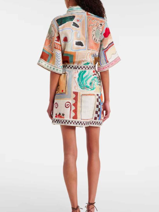 26SS 알레메 숏팬츠 6308DML Multicolour - ALEMAIS