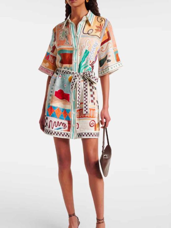 26SS 알레메 숏팬츠 6308DML Multicolour - ALEMAIS