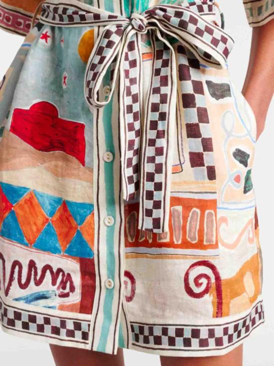 26SS 알레메 숏팬츠 6308DML Multicolour - ALEMAIS