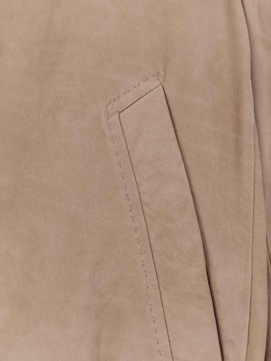26SS 휴고보스 가죽 자켓 50554305255 Beige - HUGO BOSS