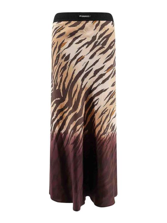 26SS 핑코 미디 스커트 106549A37RZC8 Multicolour