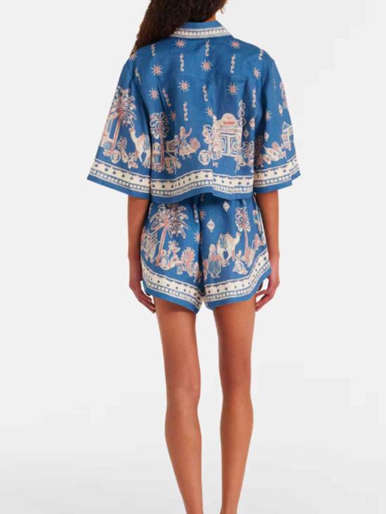 26SS 알레메 숏팬츠 6205PBL Blue - ALEMAIS