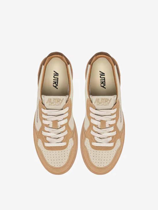 26SS 오트리 메달리스트 로우 스니커즈 AULWTS31 Dark Green - AUTRY