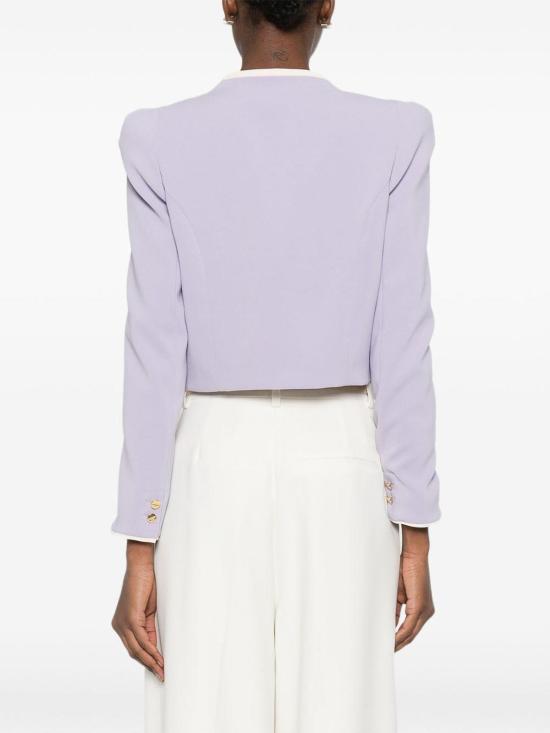 26SS 엘리자베타프랜치 자켓 GI21461E2FC9 Metallic - ELISABETTA FRANCHI