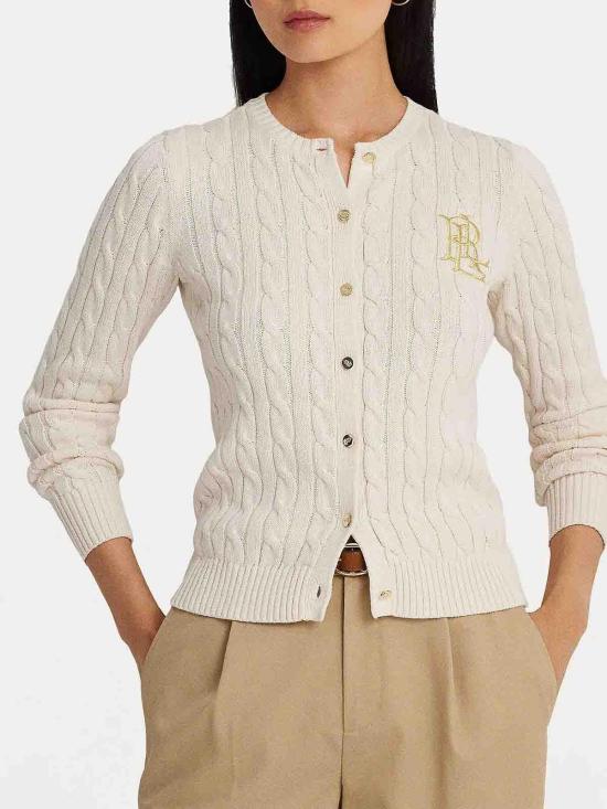 26SS 랄프 로렌 가디건 200932225001CR White - RALPH LAUREN
