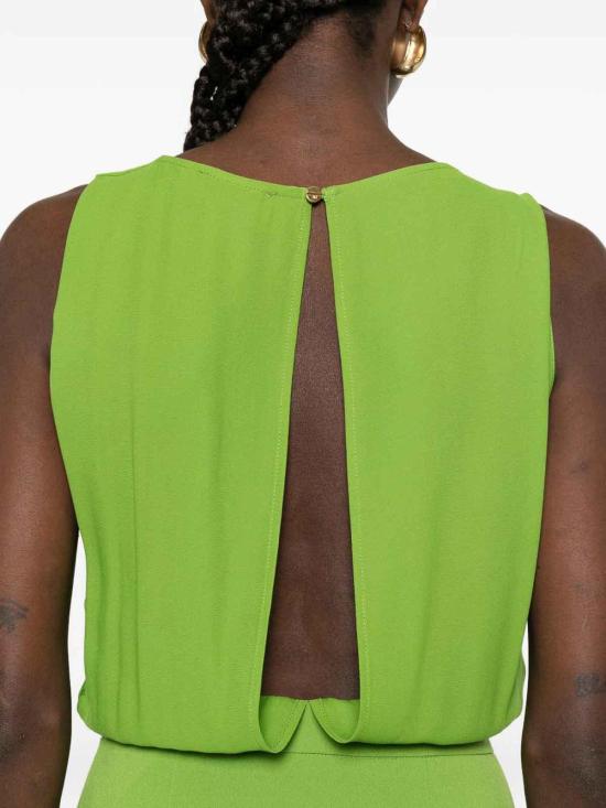 26SS 엘리자베타프랜치 미디 스커트 AB91561E2EV3 Green - ELISABETTA FRANCHI